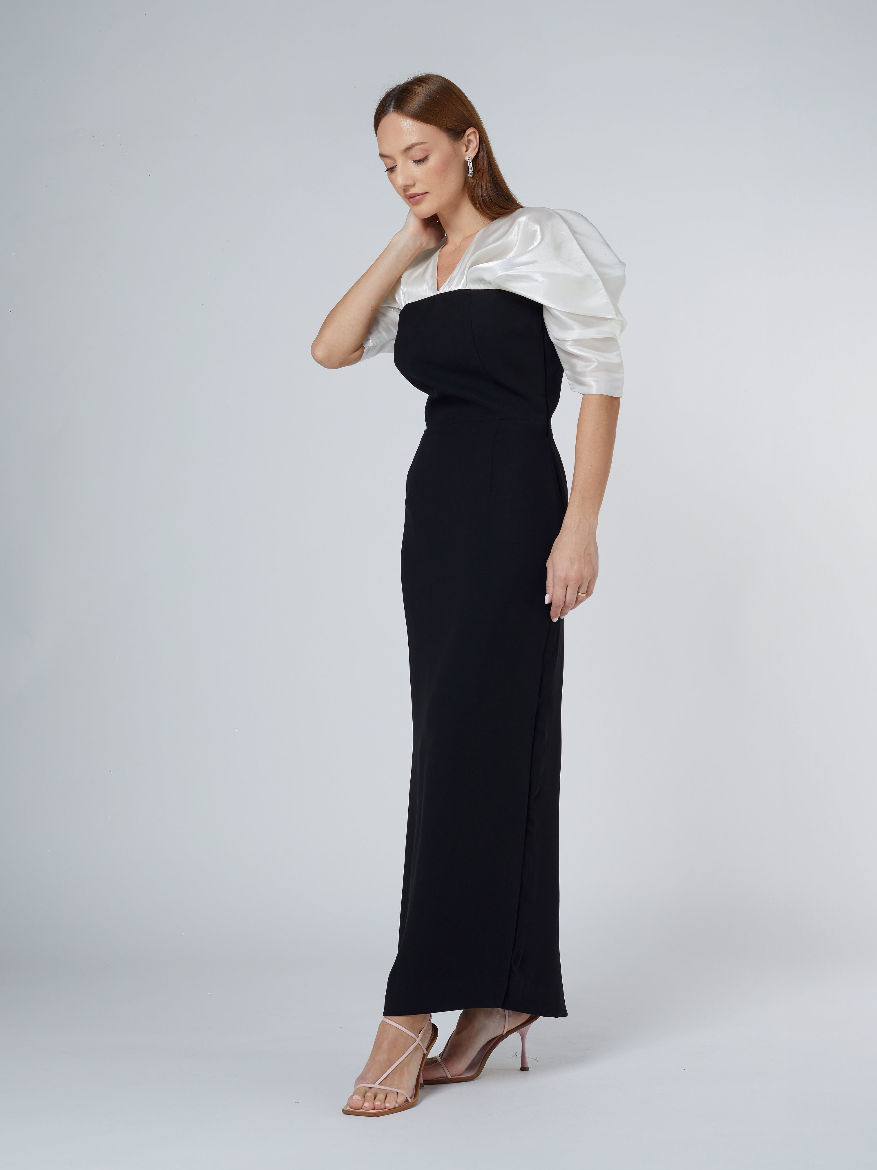 Nura Monochrome Dress Dress Telal Femina