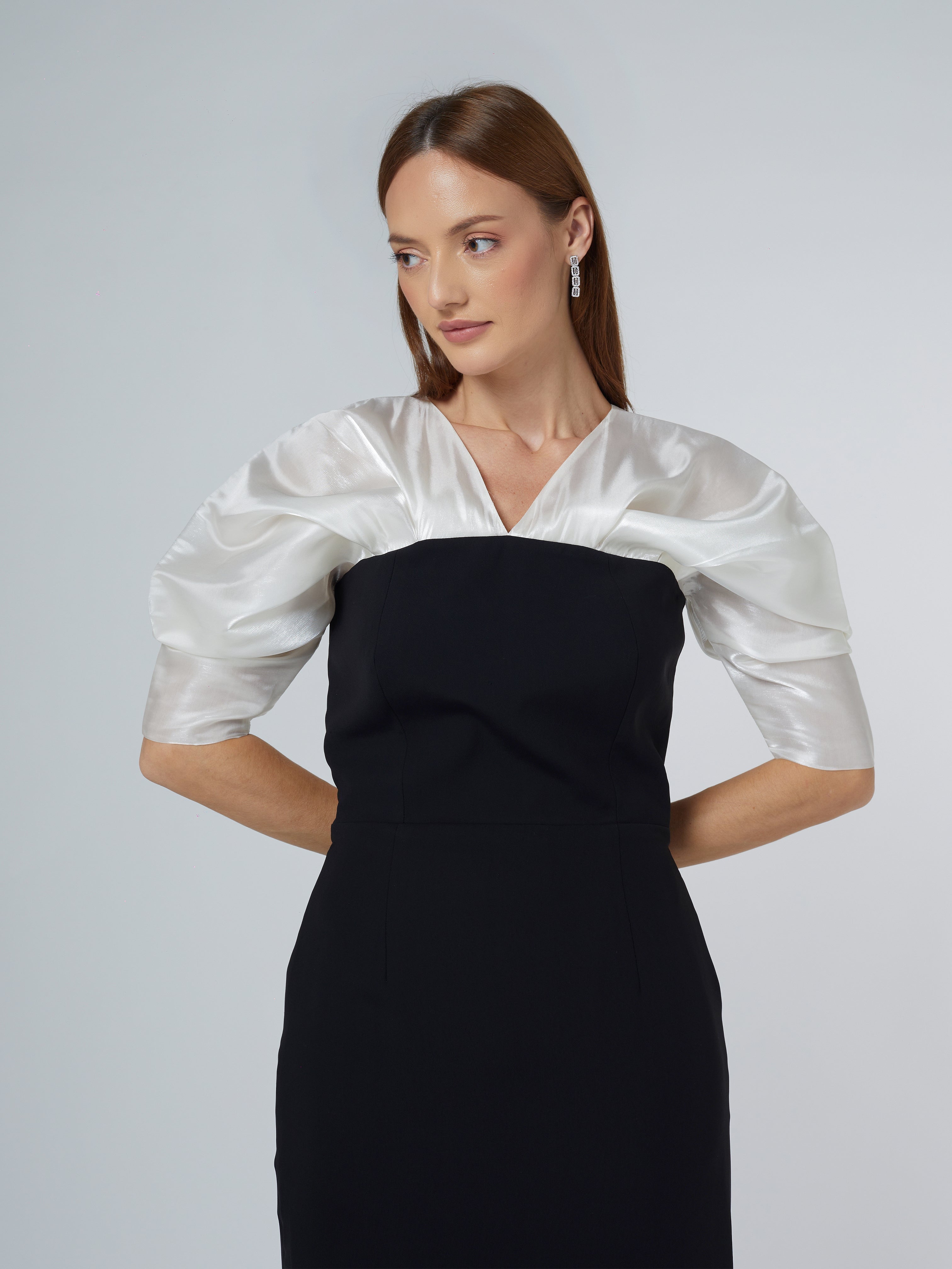 Nura Monochrome Dress Dress Telal Femina