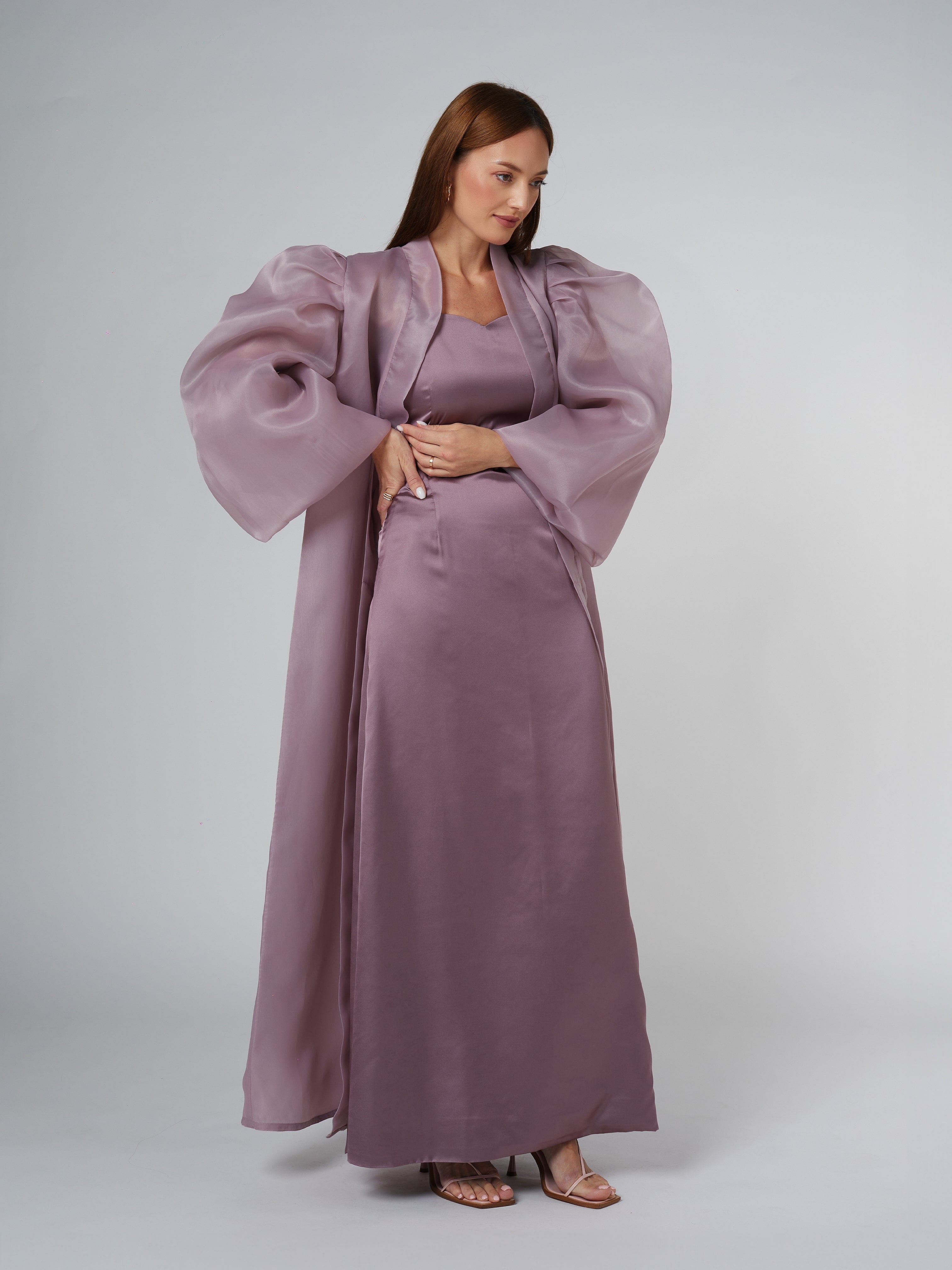 Lavender Haze Dress Telal Femina