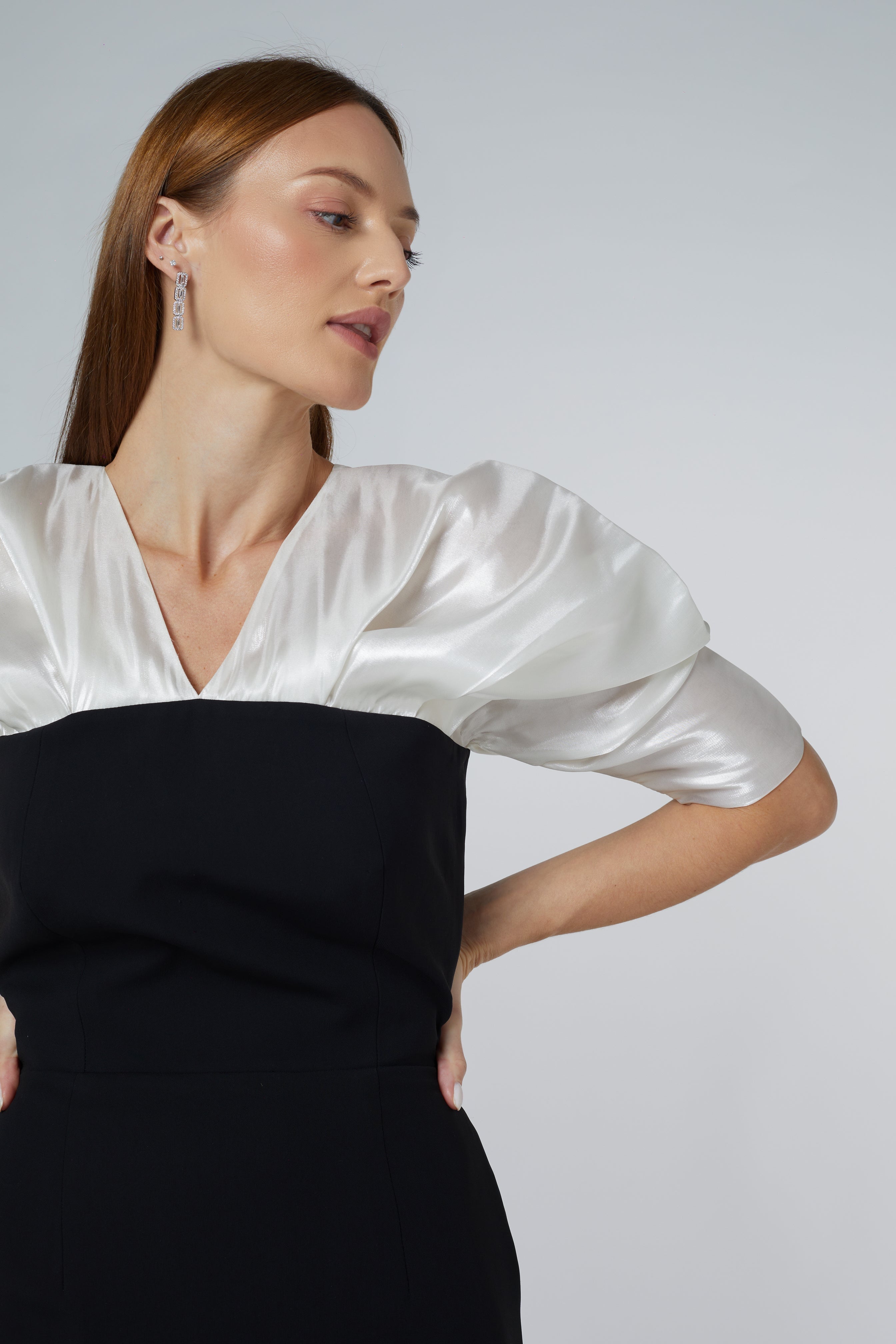 Nura Monochrome Dress Dress Telal Femina