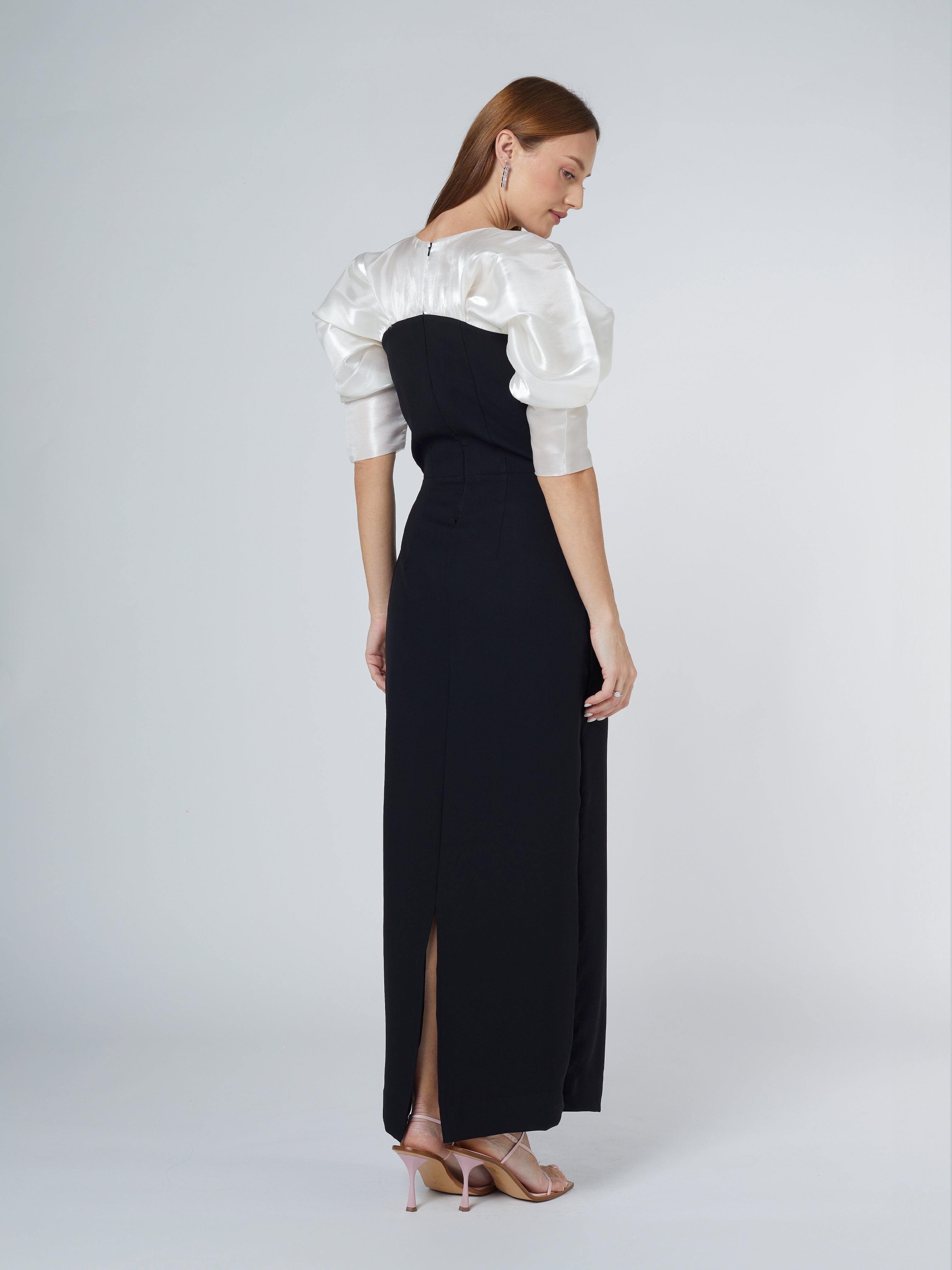 Nura Monochrome Dress Dress Telal Femina