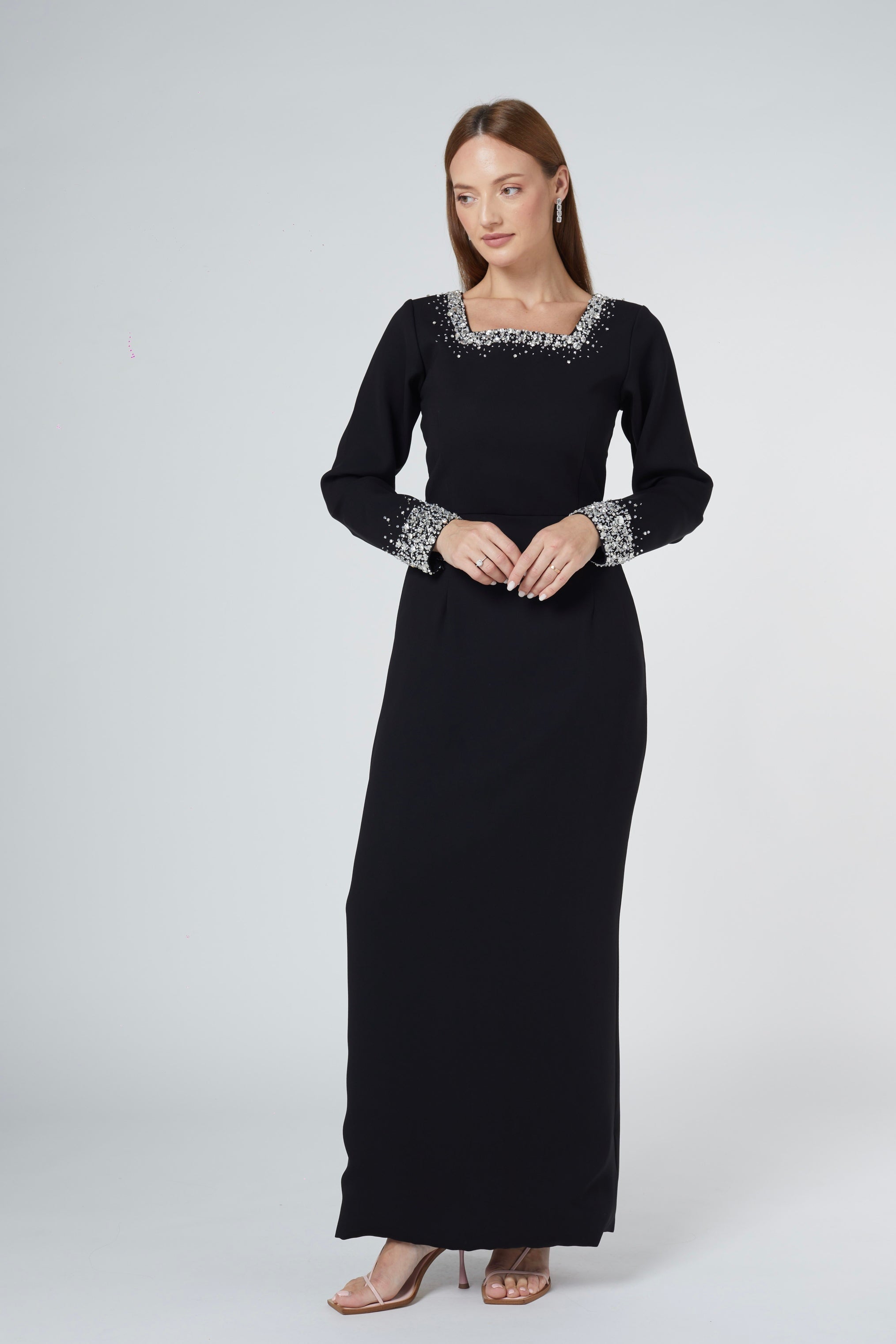 Celeste Embellished Dress Dress Telal Femina