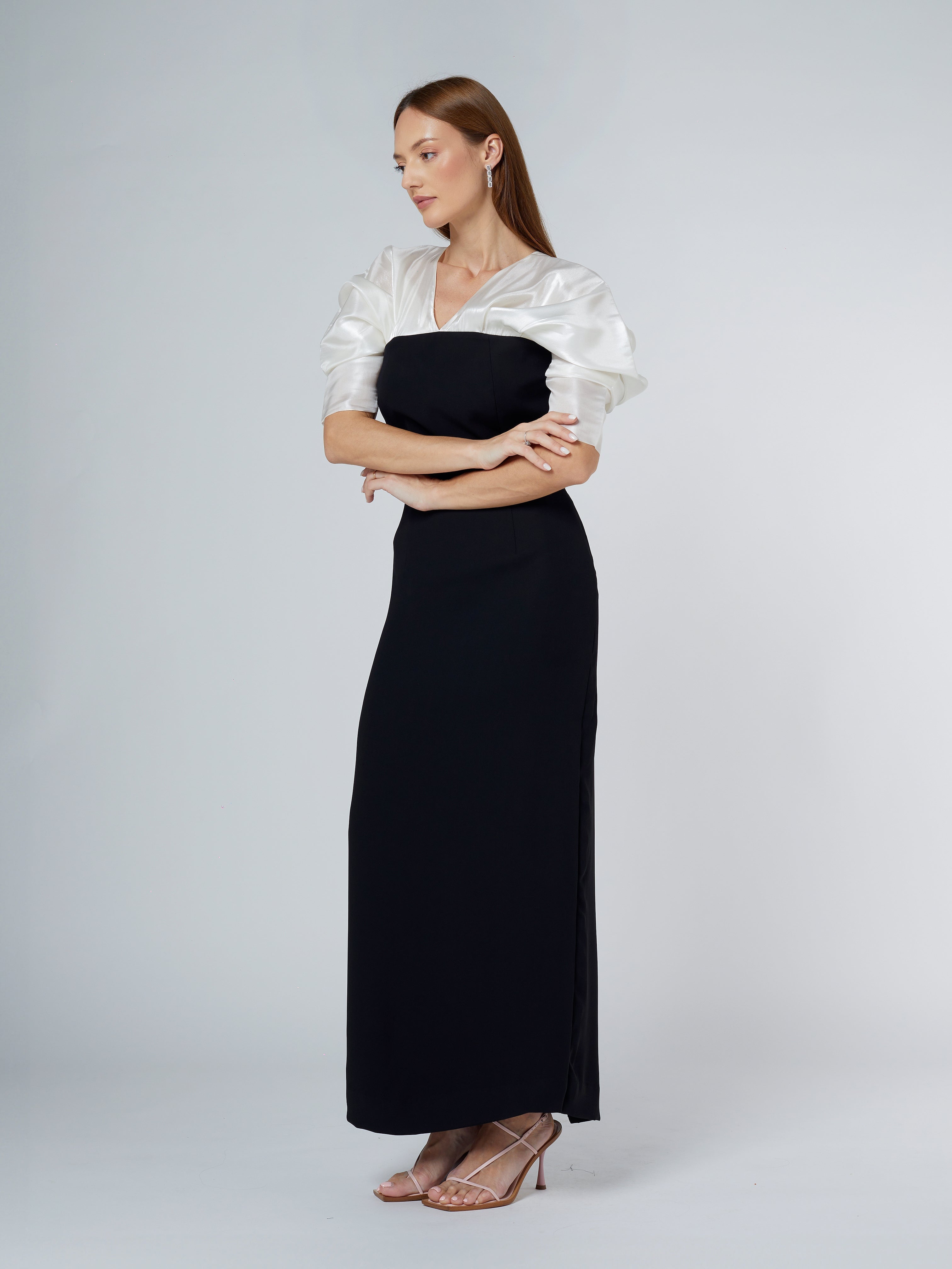 Nura Monochrome Dress Dress Telal Femina