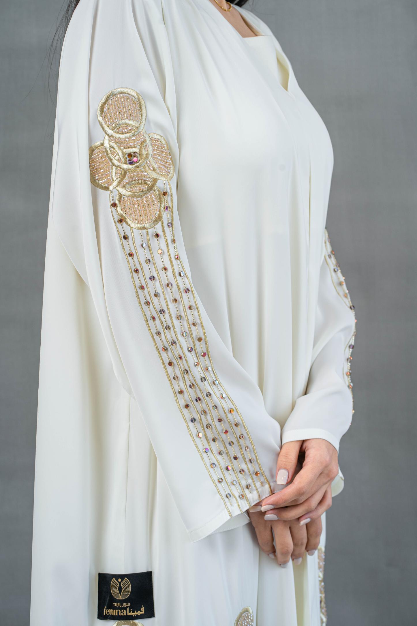 Telal Femina SS'23 Designer Abaya MM199 Abaya Telal Femina