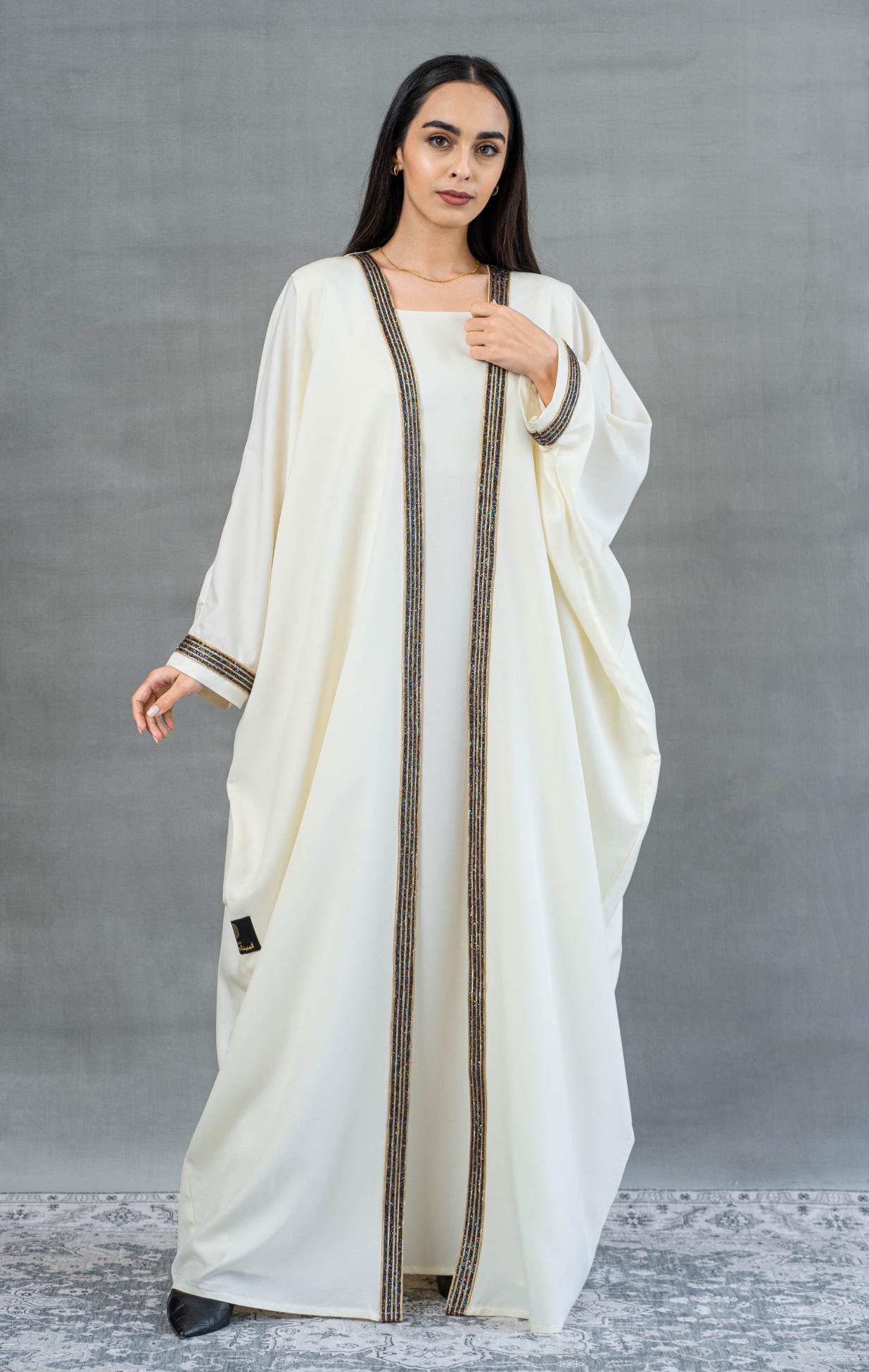 Telal Femina SS'23 Designer Abaya MM188 Abaya Telal Femina 