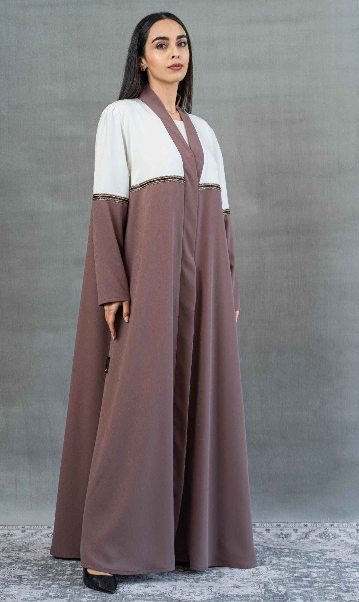 Telal Femina SS'23 Designer Abaya MM197 Abaya Telal Femina 