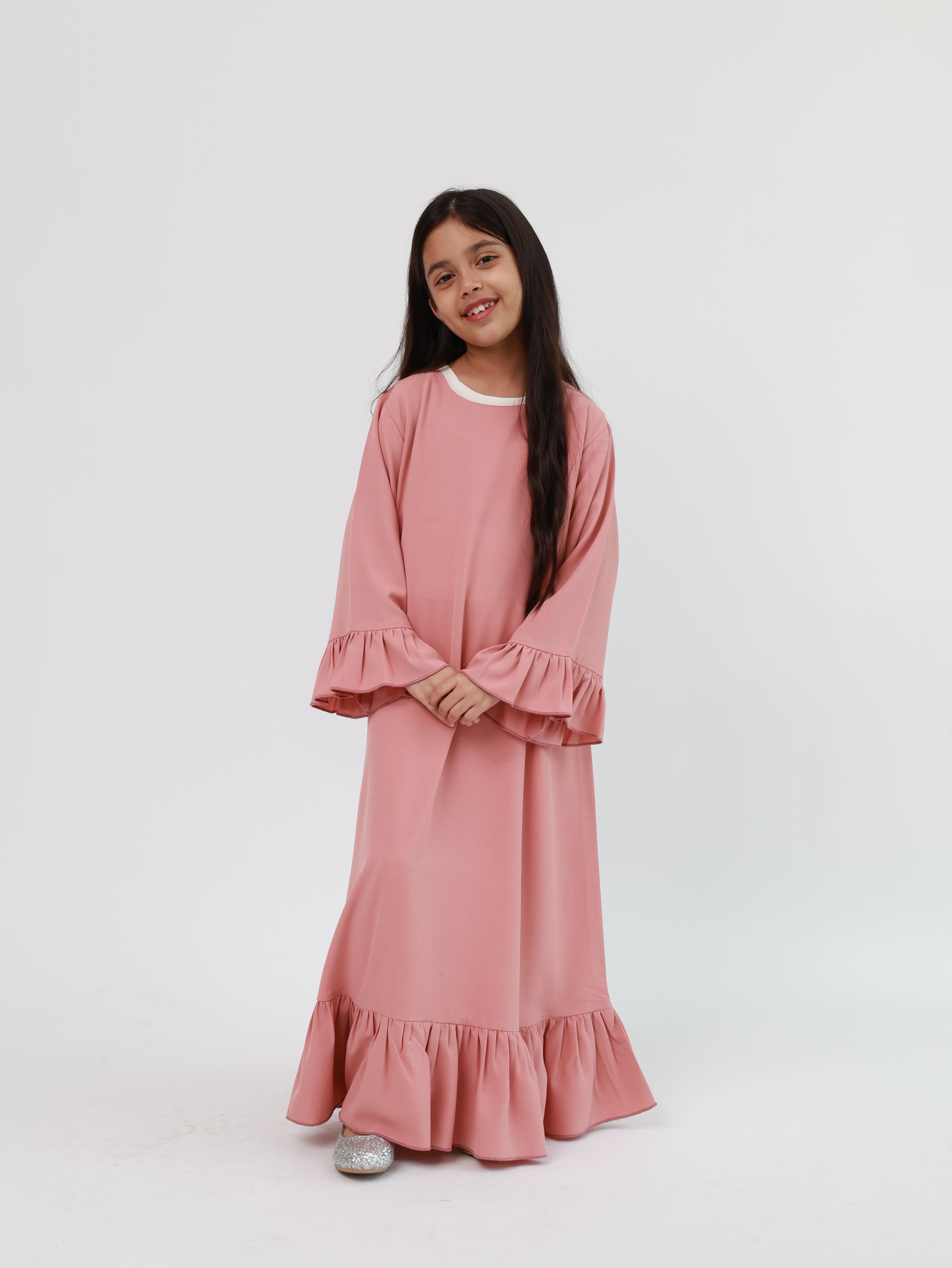 Blush Abaya