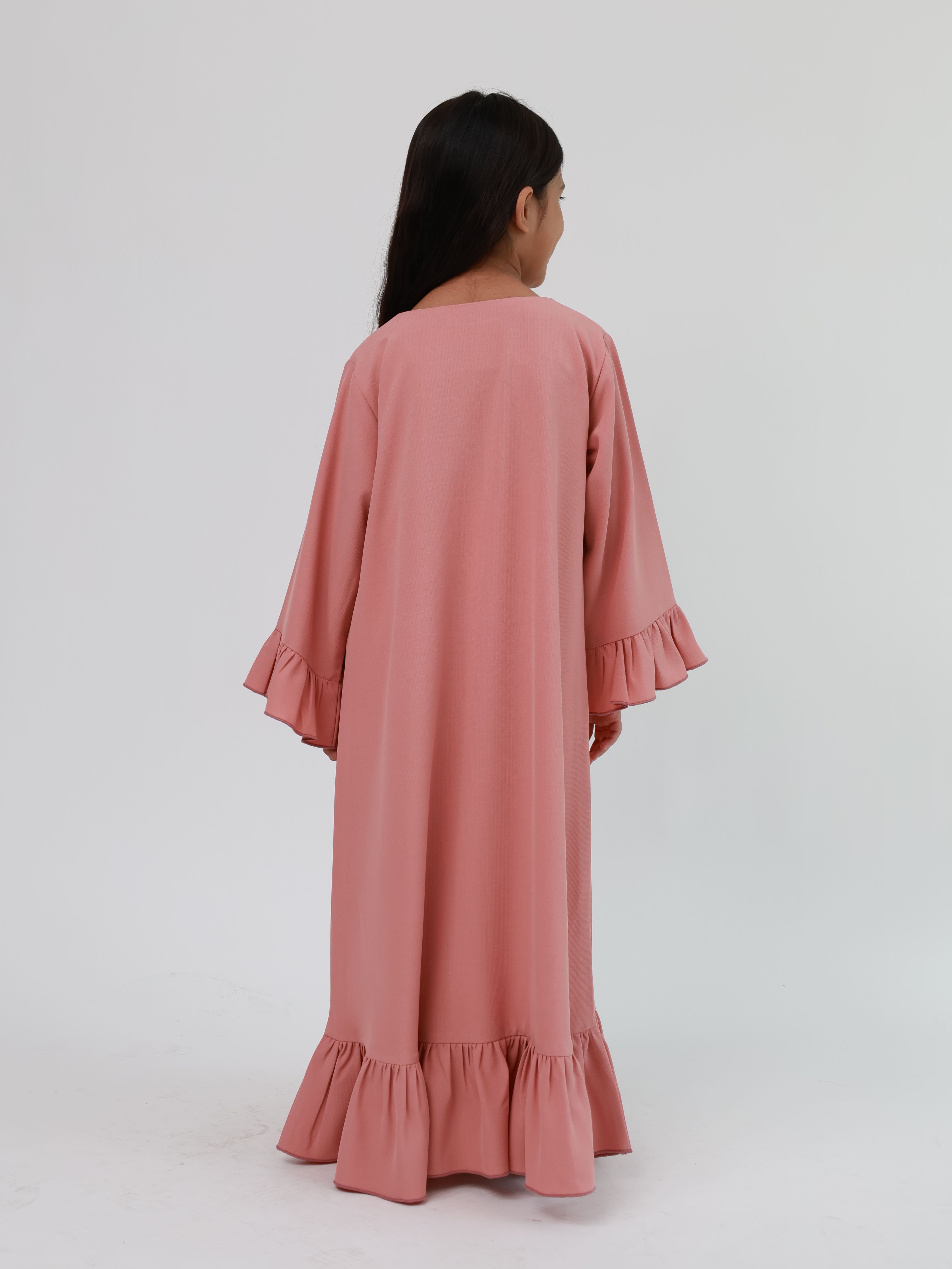 Blush Abaya