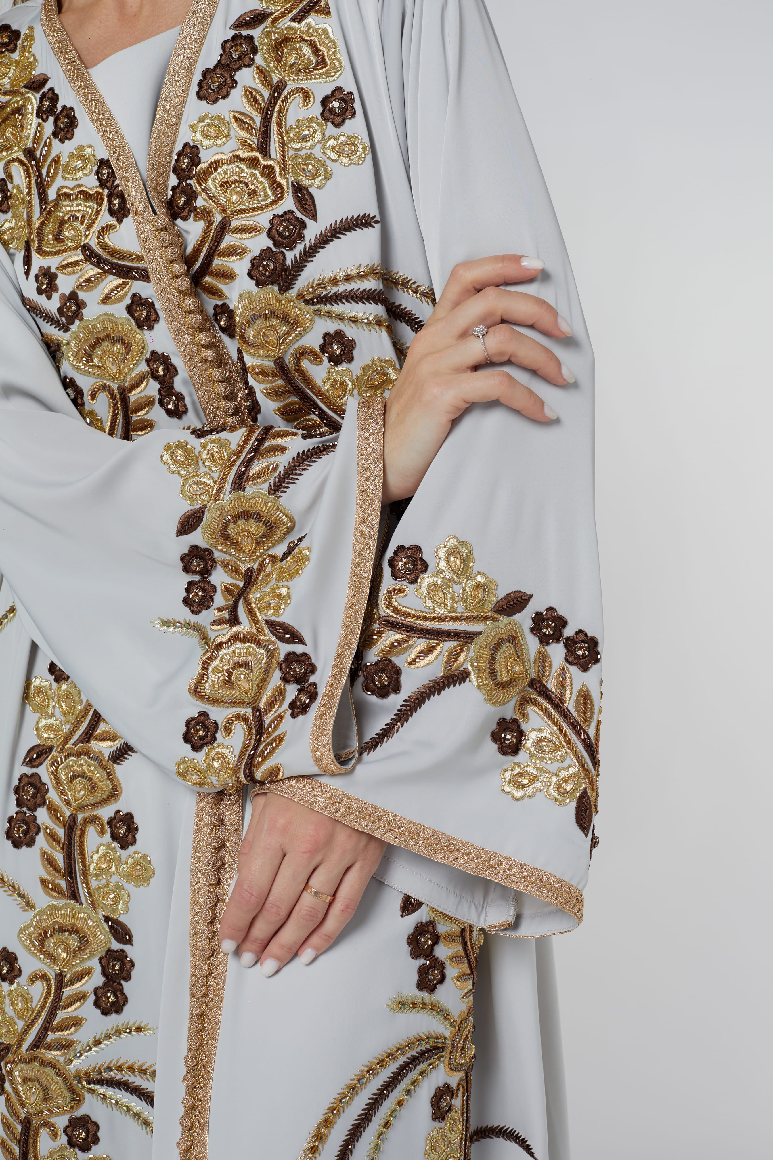 MOROCCO FD23-017 Abaya Telal Femina 