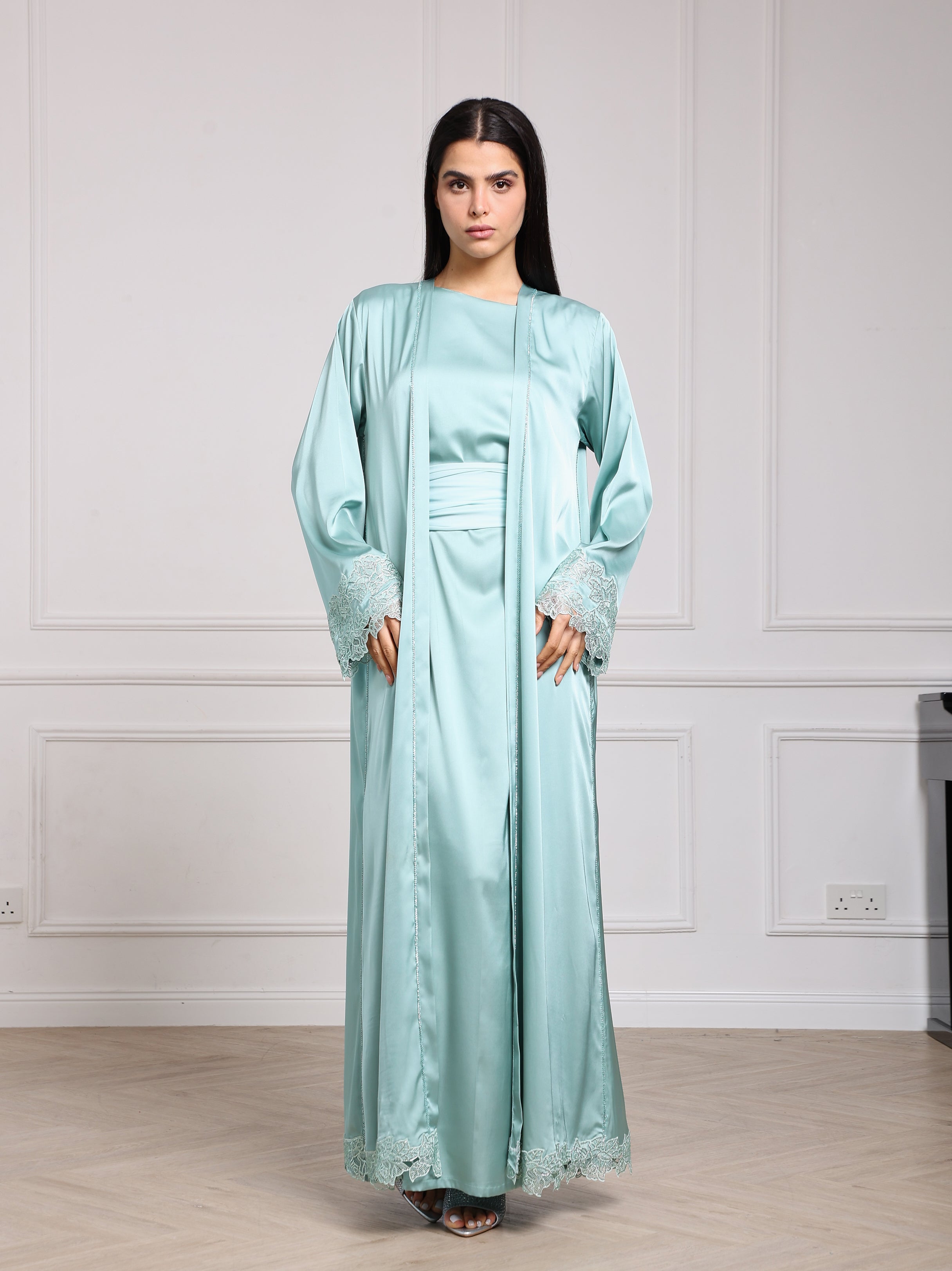 Mint Luminous Silk