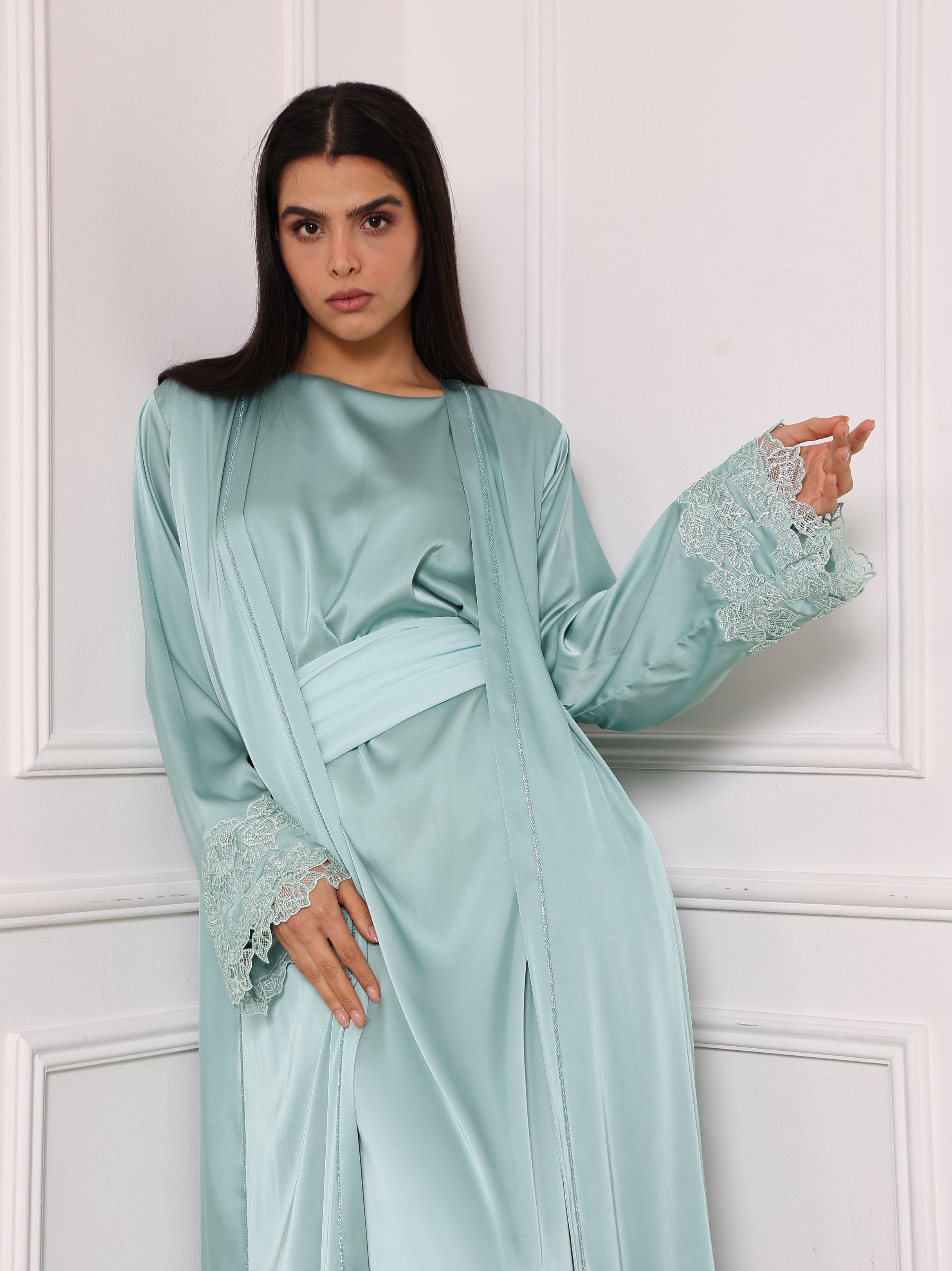 Mint Luminous Silk