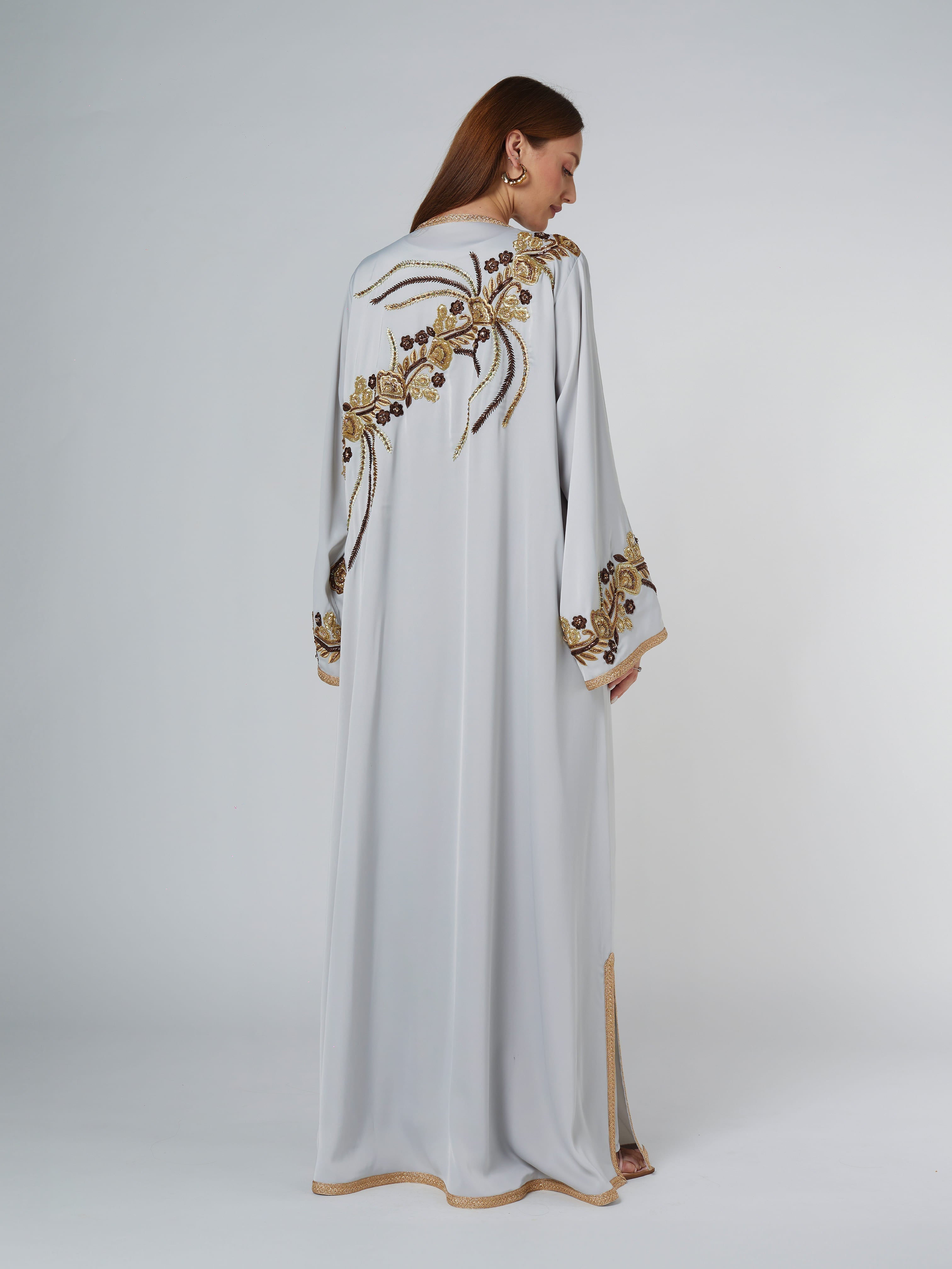 MOROCCO FD23-017 Abaya Telal Femina 