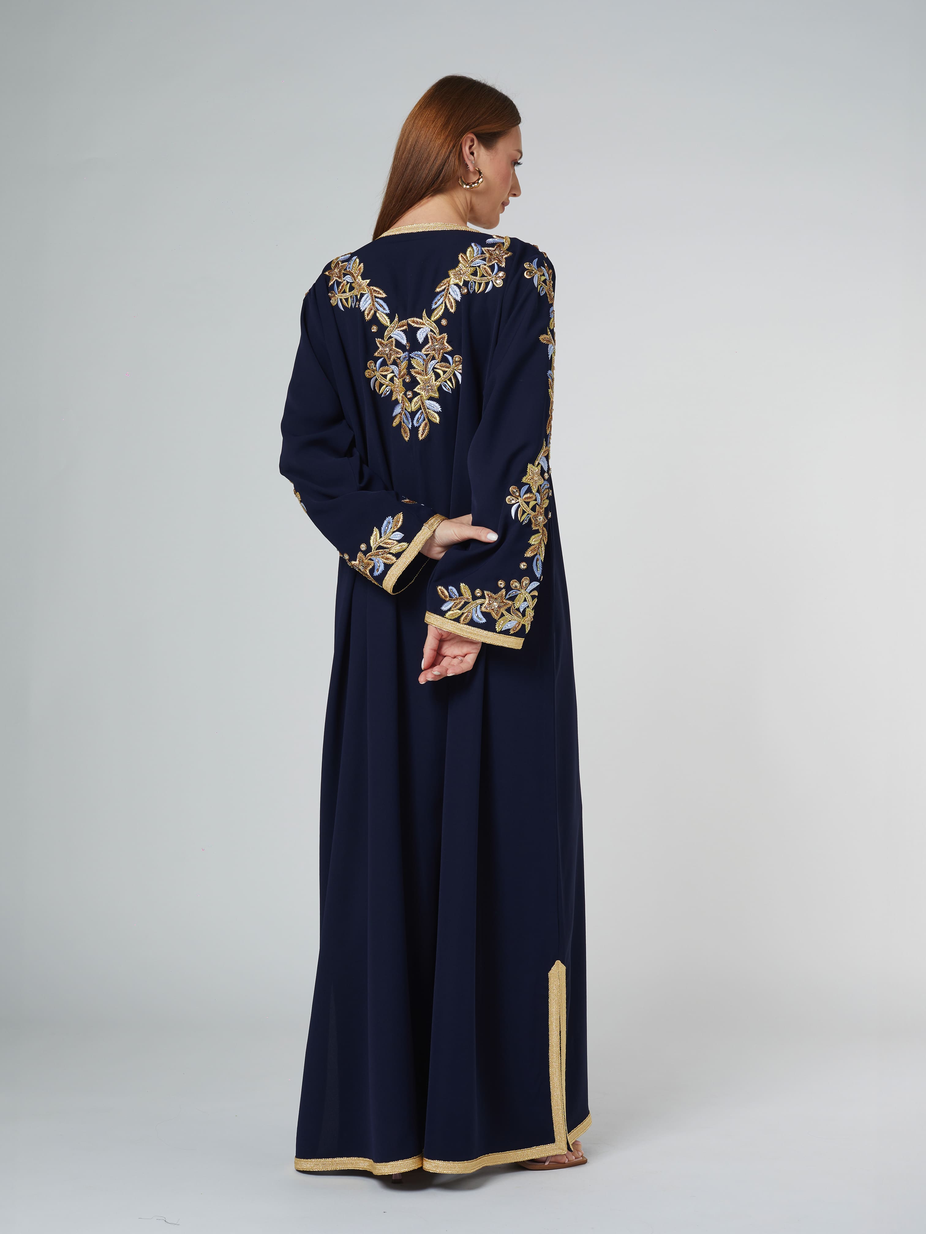 MOROCCO FD23-014 Abaya Telal Femina 