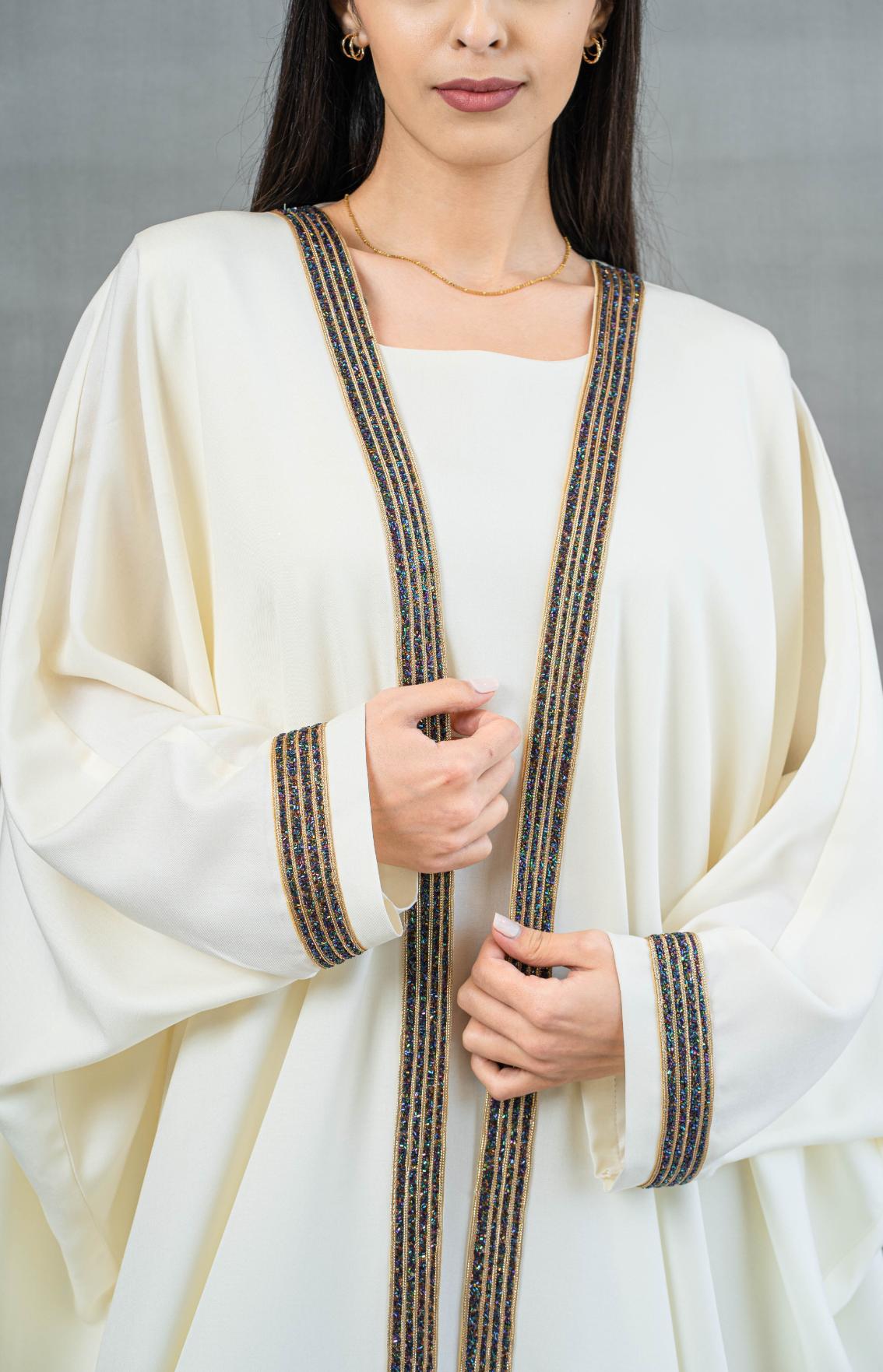 Telal Femina SS'23 Designer Abaya MM188 Abaya Telal Femina 