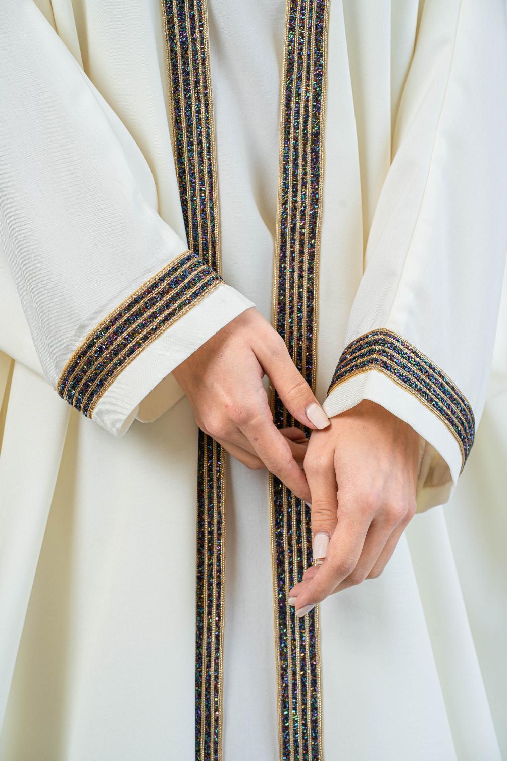 Telal Femina SS'23 Designer Abaya MM188 Abaya Telal Femina 