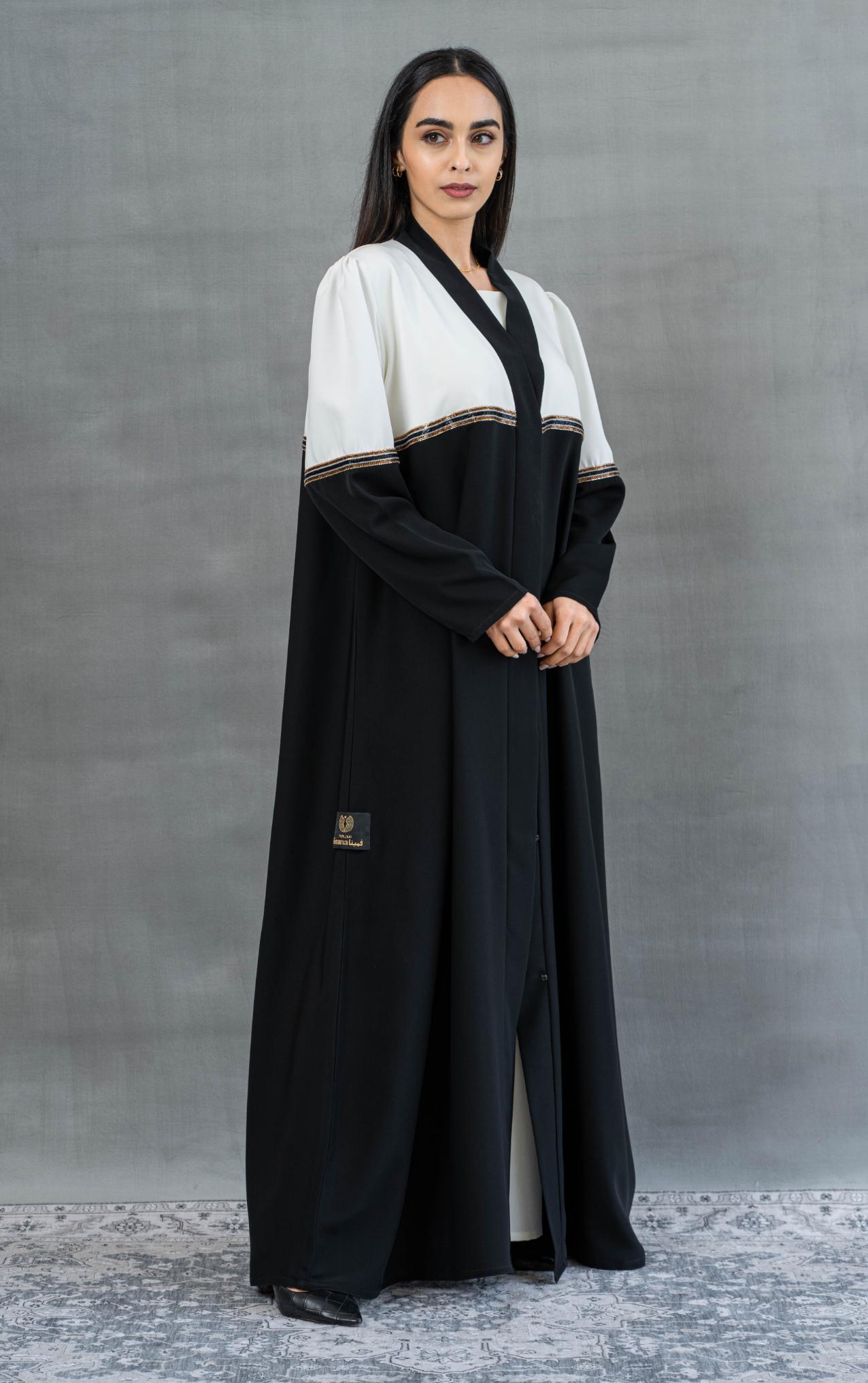 Telal Femina SS'23 Designer Abaya MM187 Abaya Telal Femina 