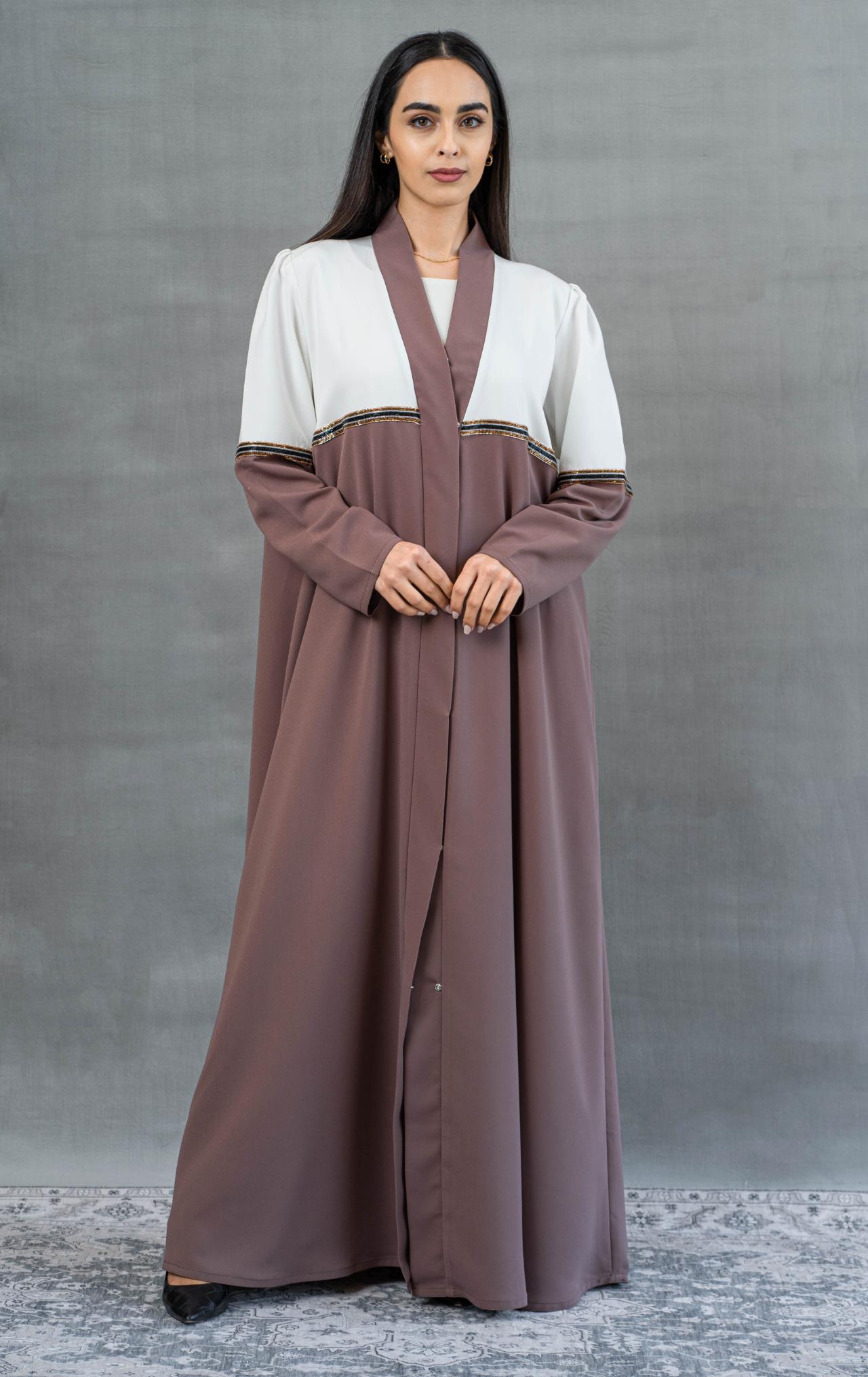Telal Femina SS'23 Designer Abaya MM197 Abaya Telal Femina 