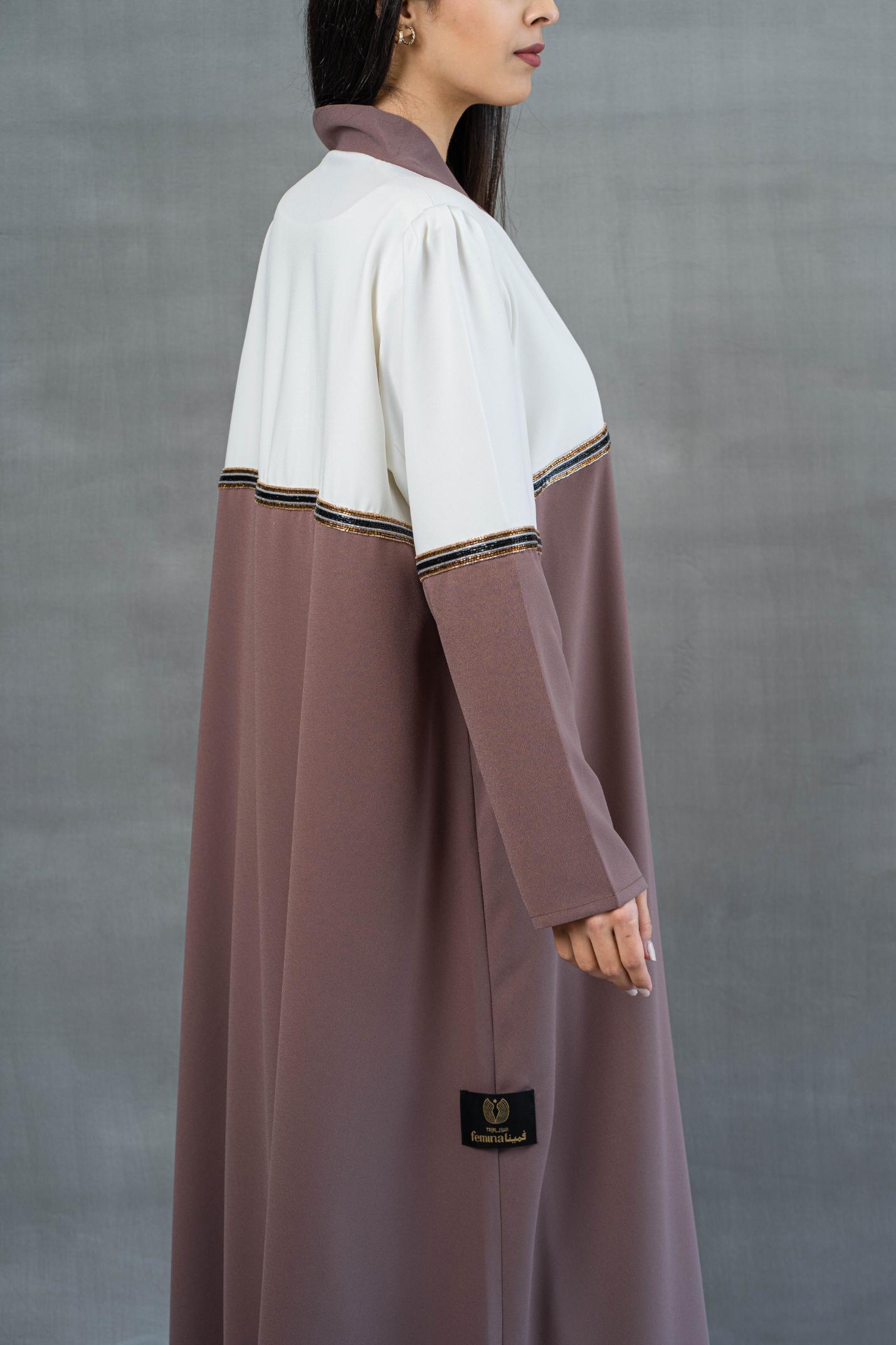 Telal Femina SS'23 Designer Abaya MM197 Abaya Telal Femina 