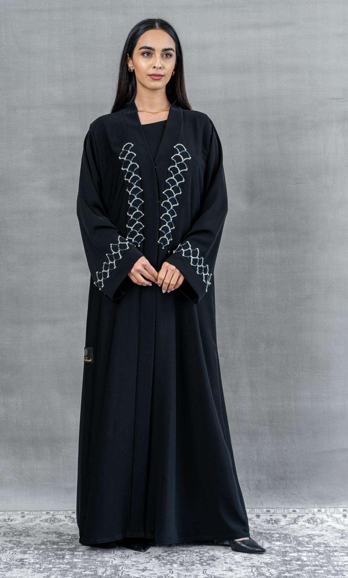 Telal Femina SS'23 Designer Abaya MM189 Abaya Telal Femina 