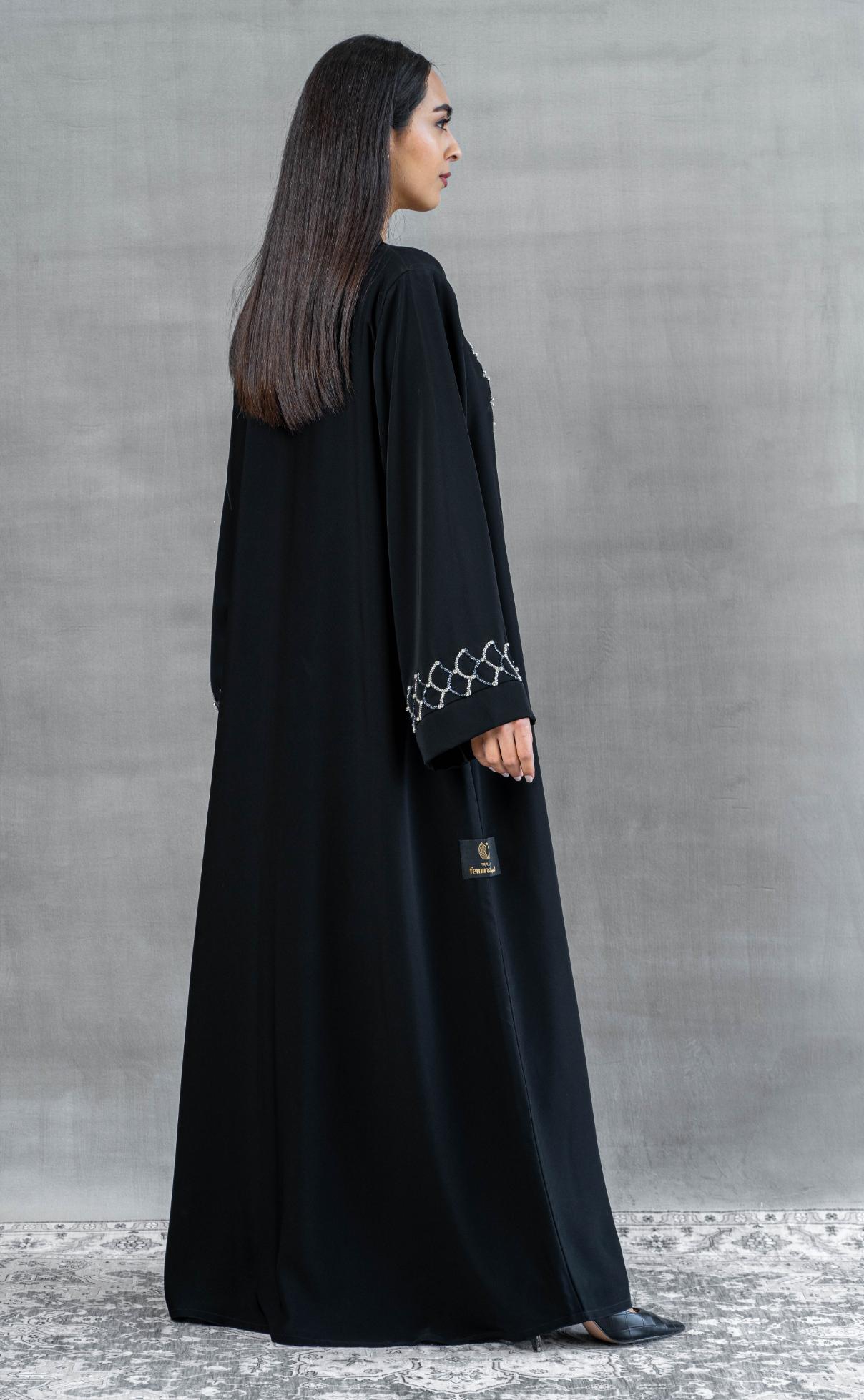 Telal Femina SS'23 Designer Abaya MM189 Abaya Telal Femina 