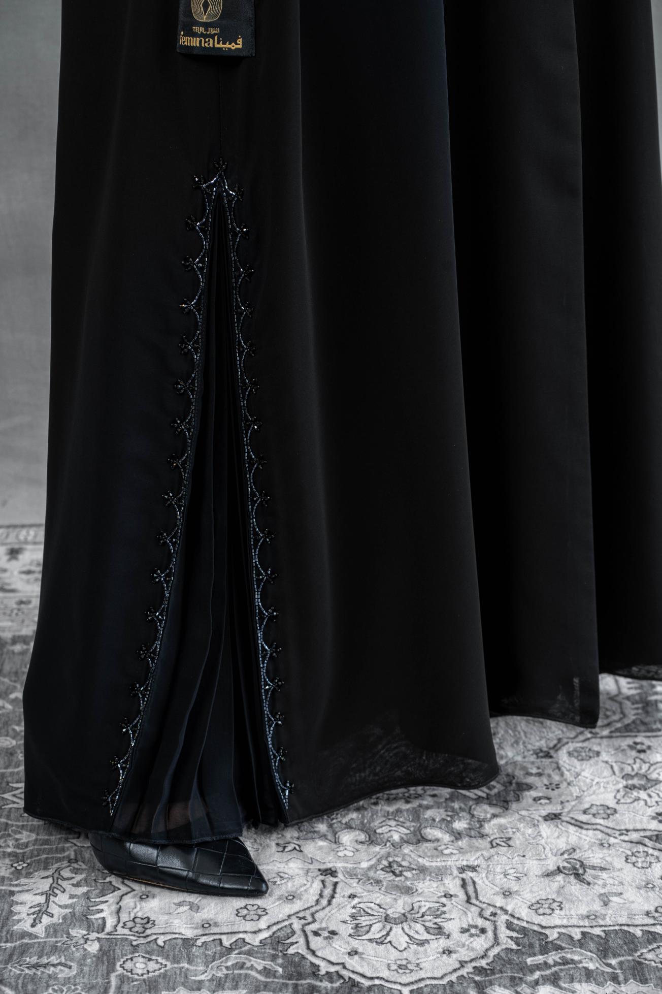 Telal Femina SS'23 Designer Abaya MM206 Abaya Telal Femina 