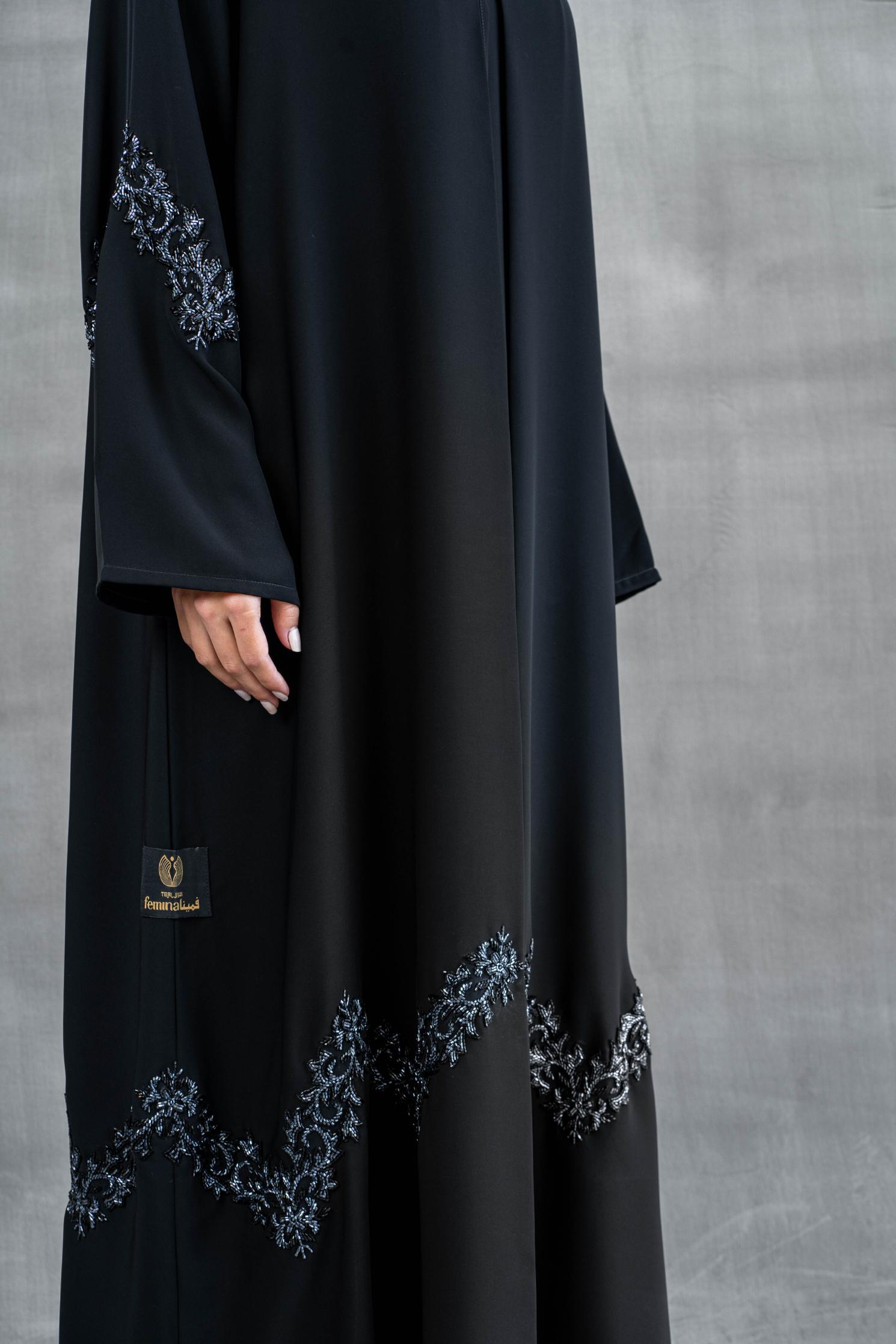 Telal Femina SS'23 Designer Abaya MM204 Abaya Telal Femina 