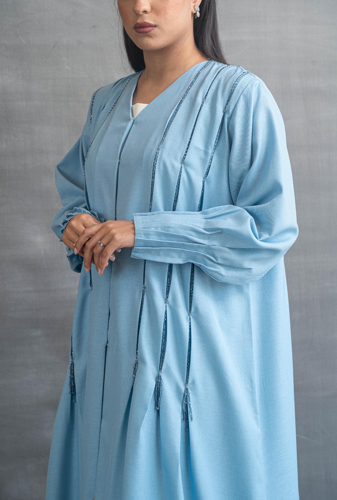 Telal Femina SS'23 Designer Abaya MM198 Abaya Telal Femina 