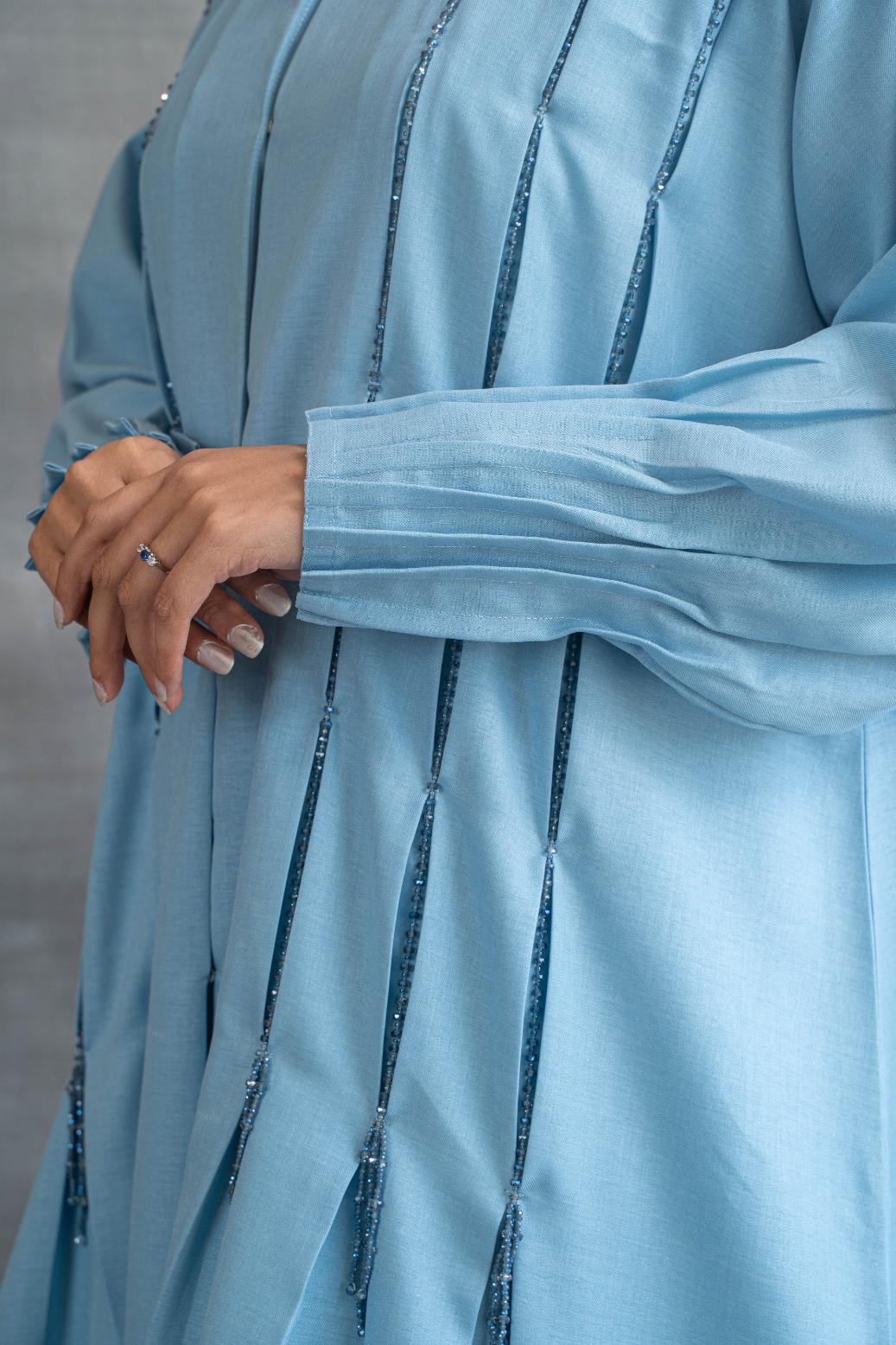 Telal Femina SS'23 Designer Abaya MM198 Abaya Telal Femina 