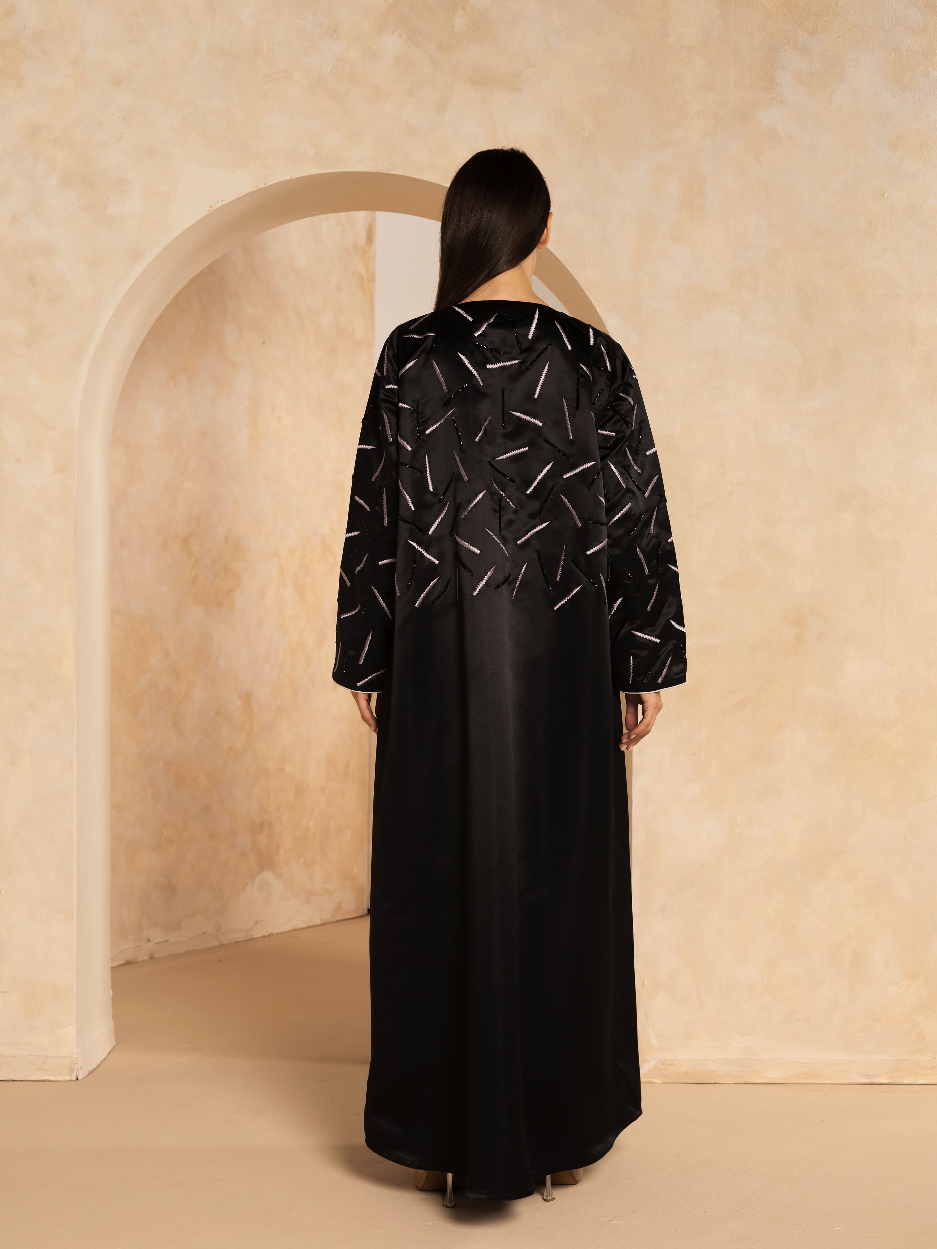 Midnight Noir Abaya Abaya Telal Femina 