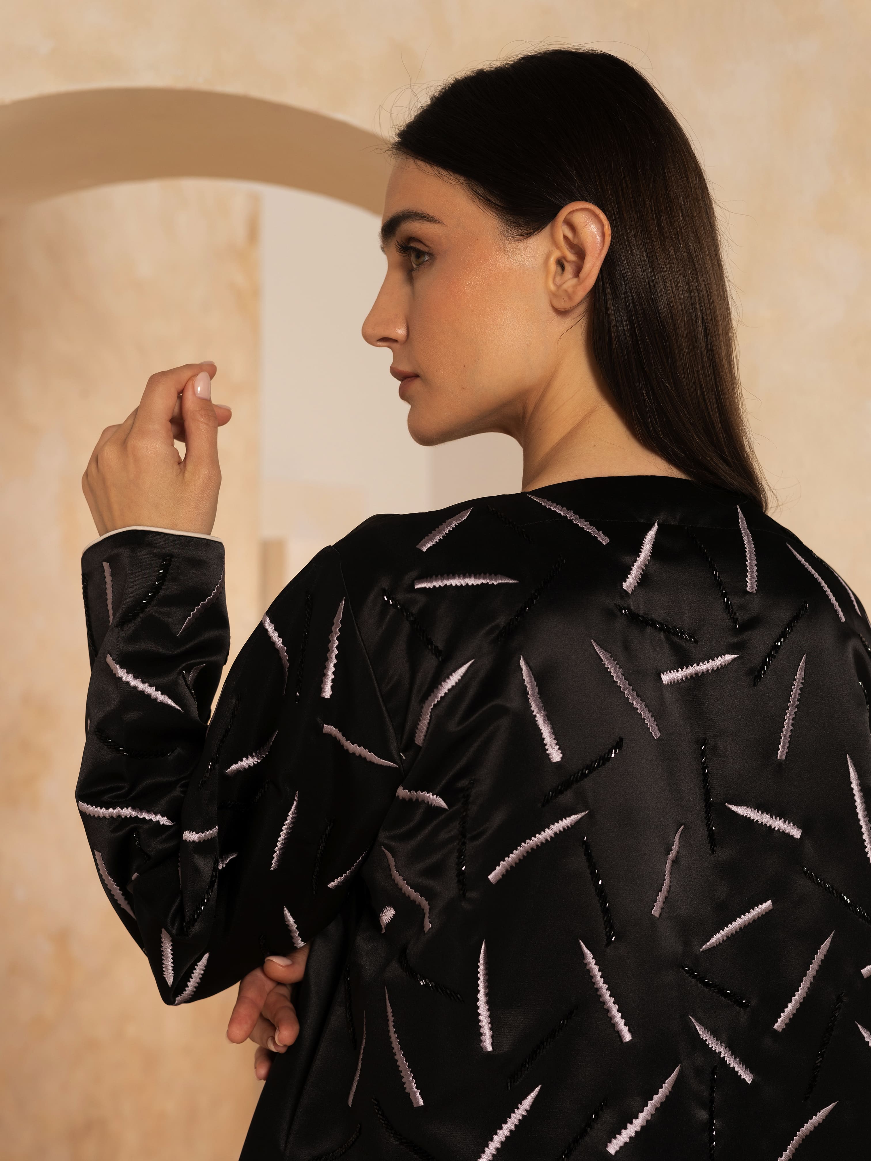 Midnight Noir Abaya Abaya Telal Femina 