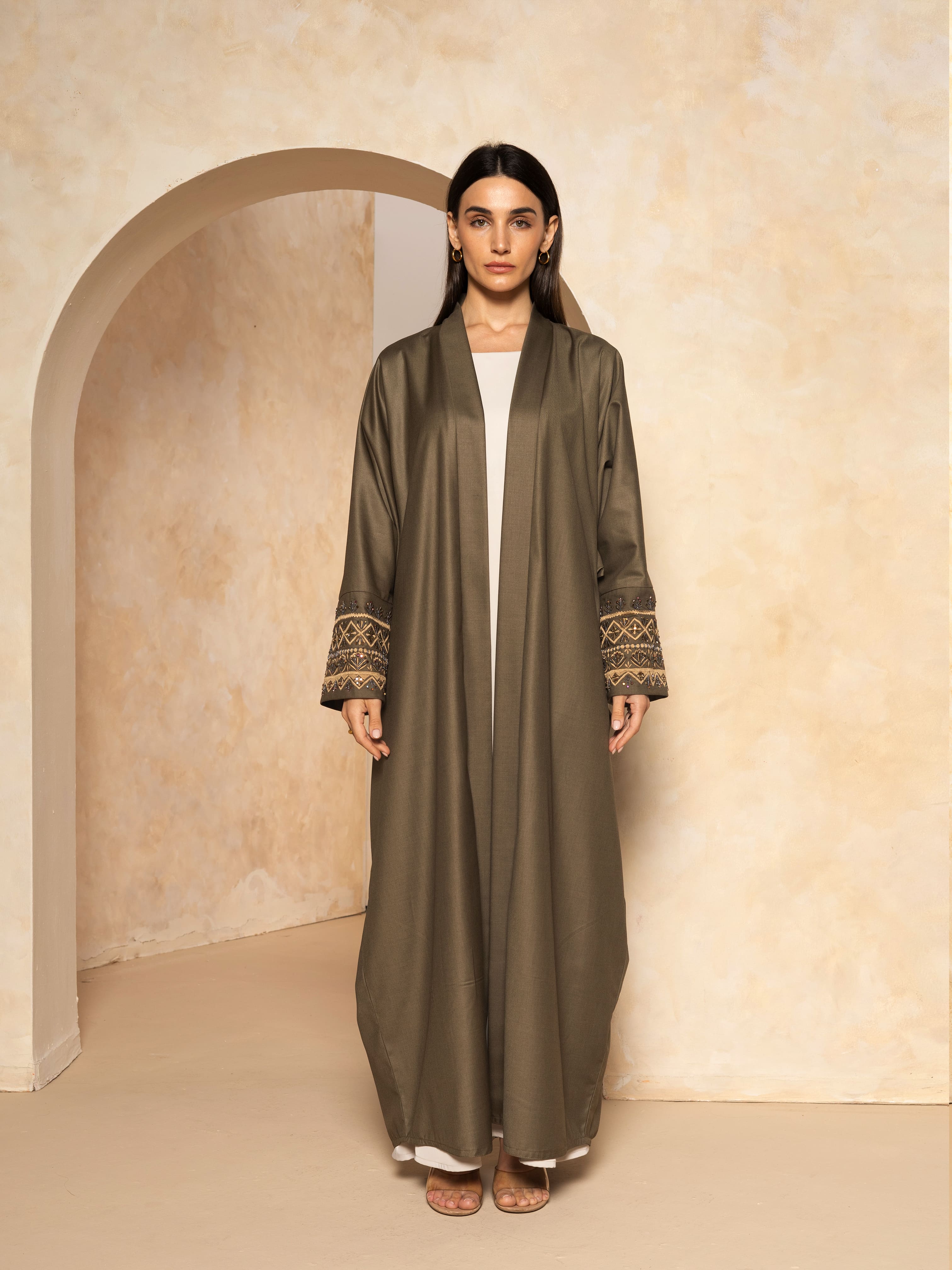 The Mocha Mirage Abaya Abaya Telal Femina 