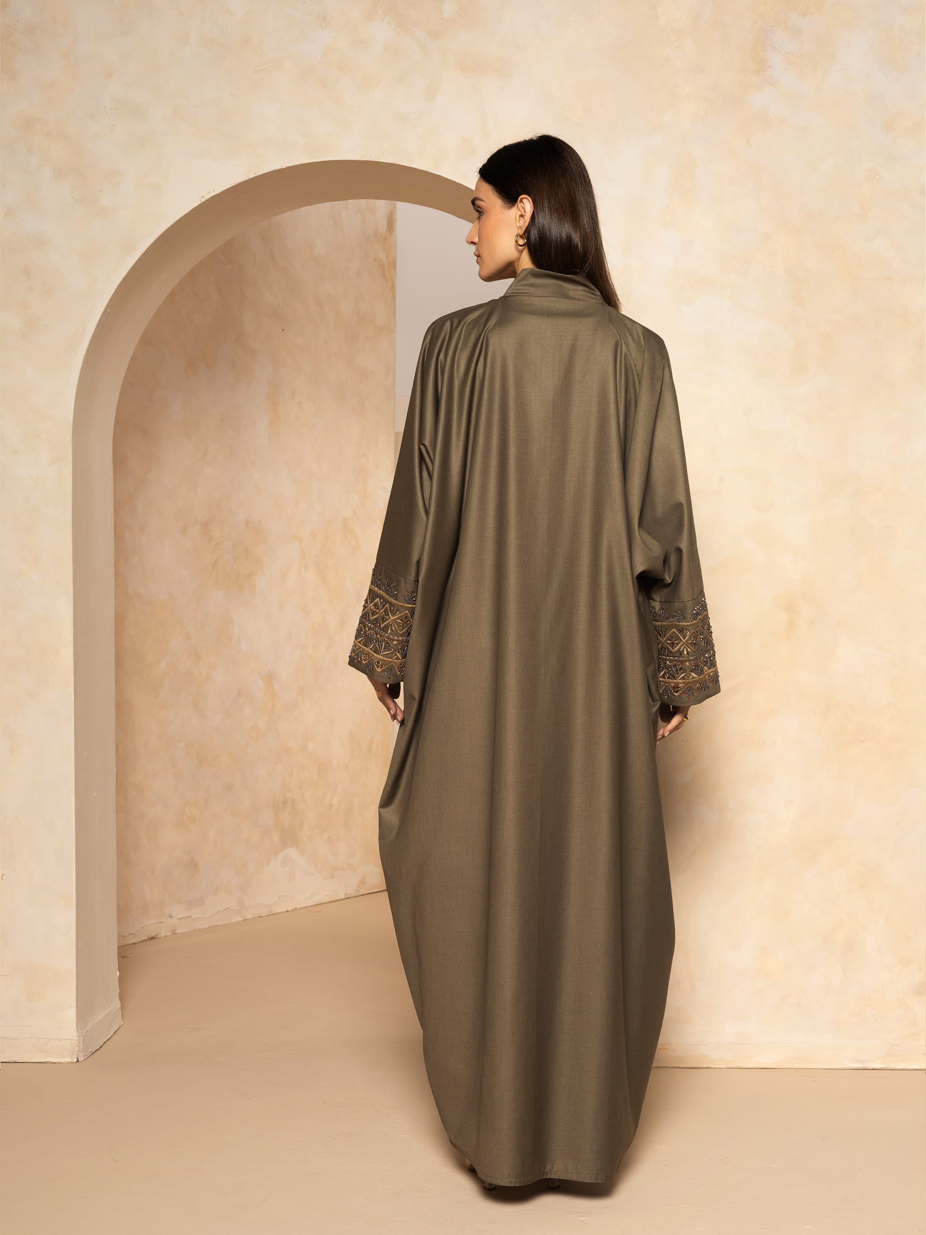 The Mocha Mirage Abaya Abaya Telal Femina 