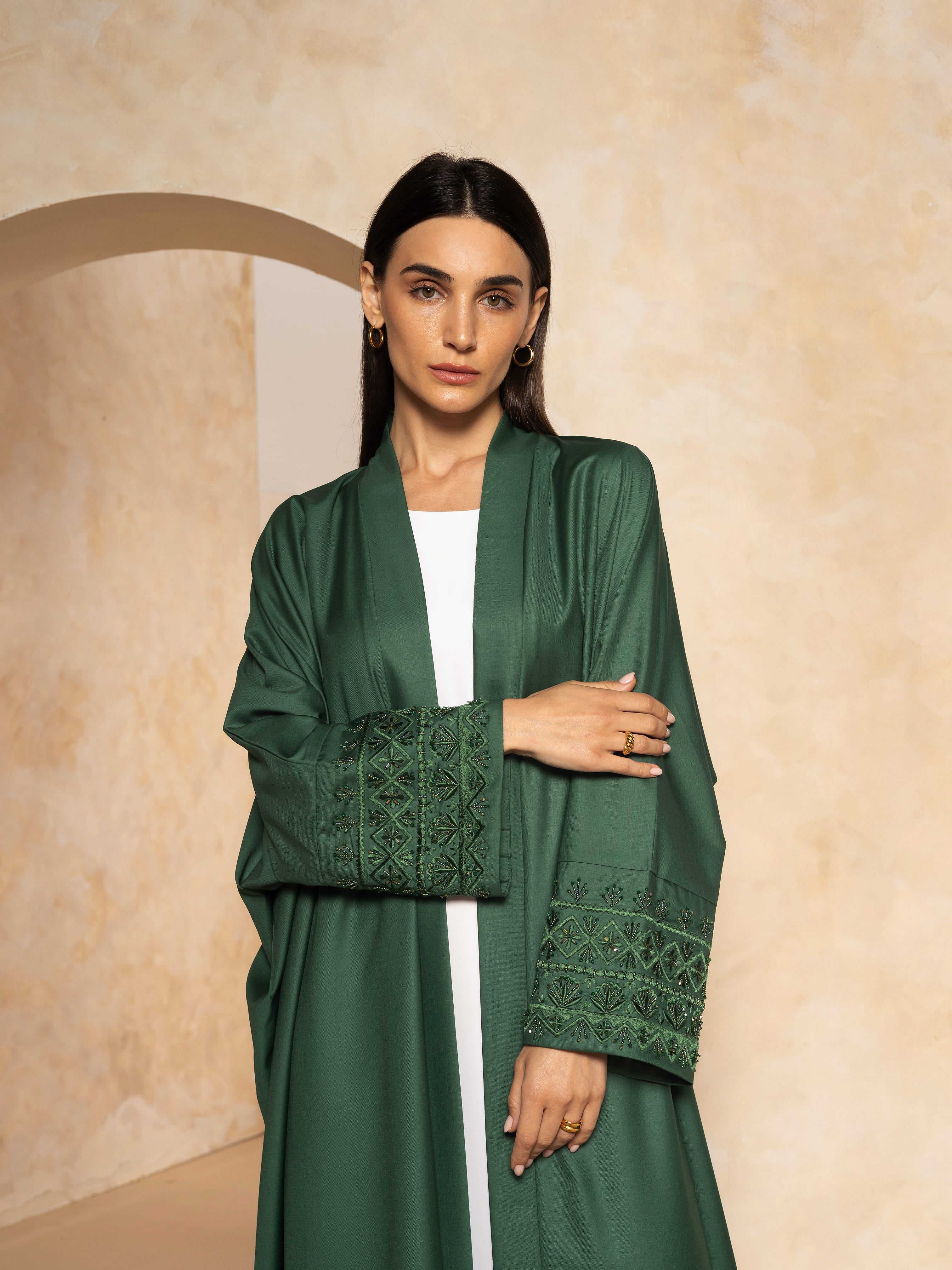 The Verdant Oasis Abaya Abaya Telal Femina 