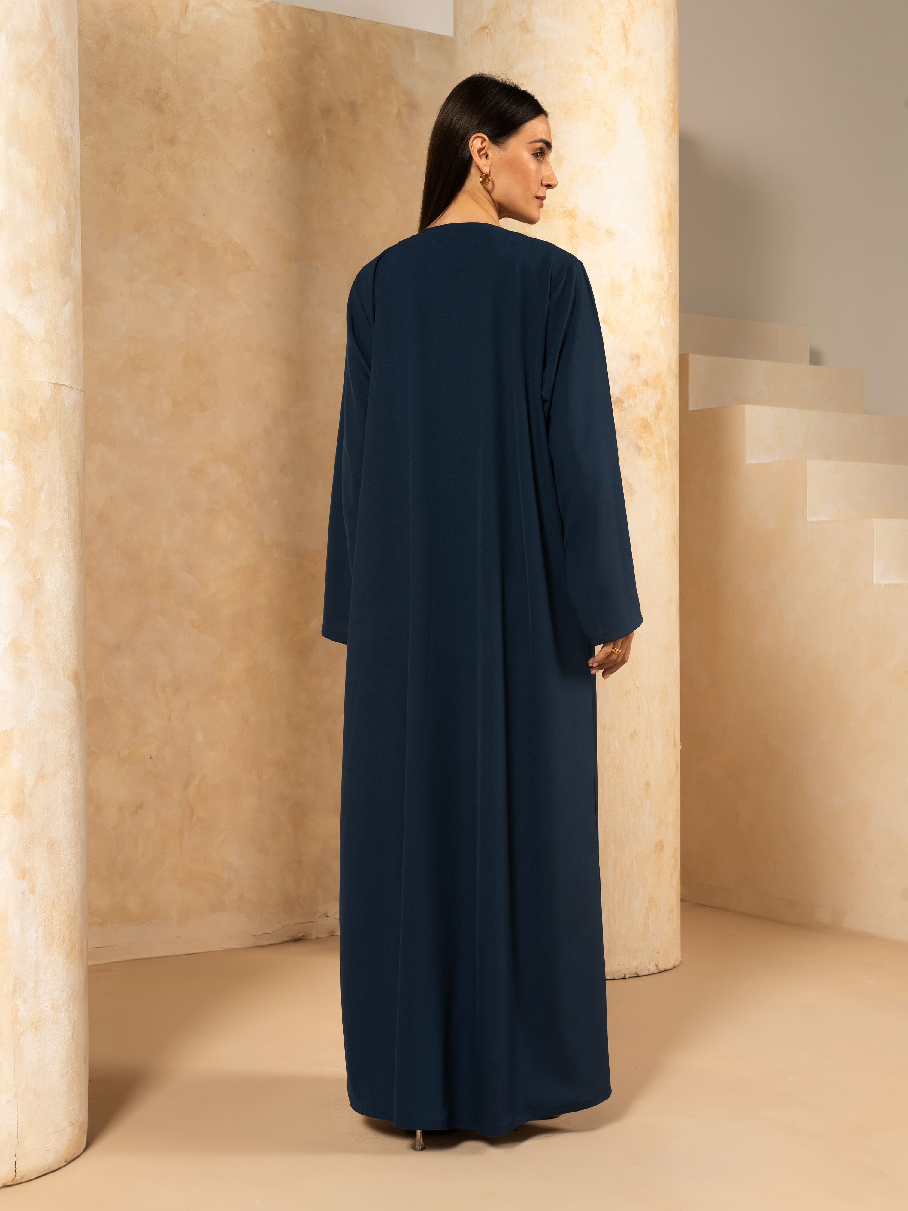 Midnight Petal Abaya Abaya Telal Femina 
